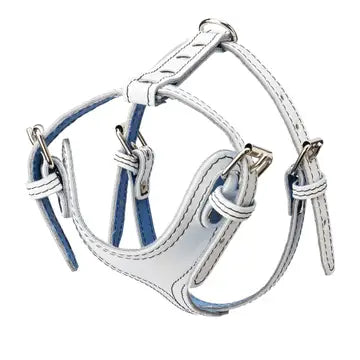 Plain Leather Harness 3/4" - Small