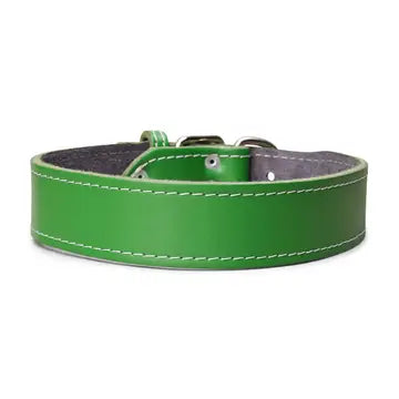 Plain Leather Collar 1 3/4" Wide