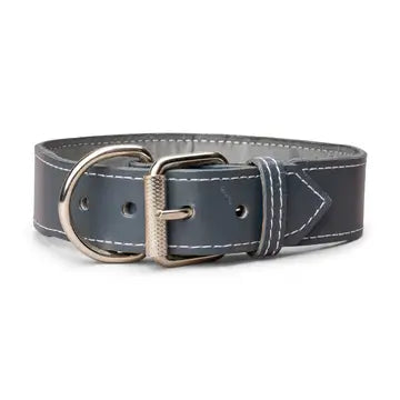 Plain Leather Collar 1 3/4" Wide