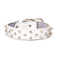 Spiked Leather Collar 1 3/8"