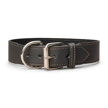 Plain Leather Collar 1 3/4" Wide