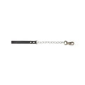 Leather Handle Chain Leash 1" x 24"