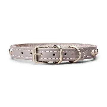 Studded Leather Collar 5/8" Wide