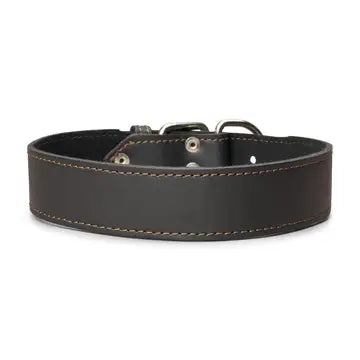 Plain Leather Collar 1 3/4" Wide