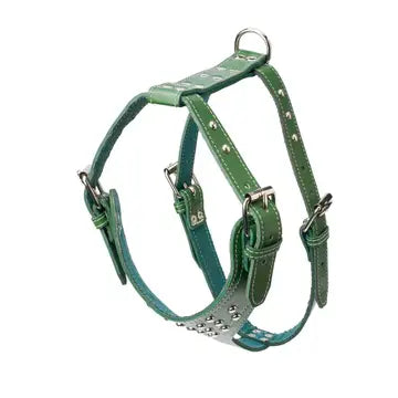 Studded Leather Harness 1 1/4" - Medium