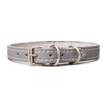 Classic Plain Leather Collar 5/8" Inch Wide