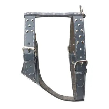Studded Leather Harness 1 1/4" - Large