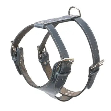 Plain Leather Harness 1 1/2" - Heavy Duty Large