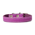 Classic Plain Leather Collar 5/8" Inch Wide