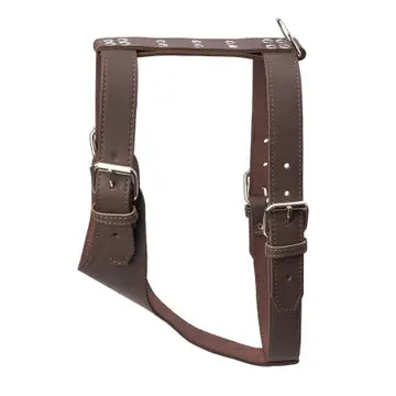 Plain Leather Harness 1 1/2" - Heavy Duty Medium