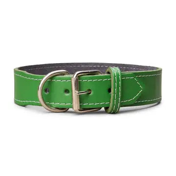 Plain Leather Collar 1 3/4" Wide