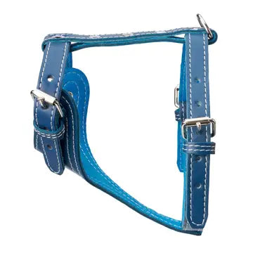 Plain Leather Harness 3/4" - Small